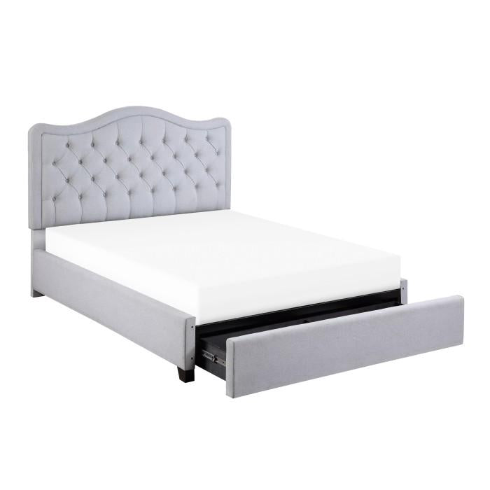 Toddrick (4) Full Platform Bed with Storage Drawers