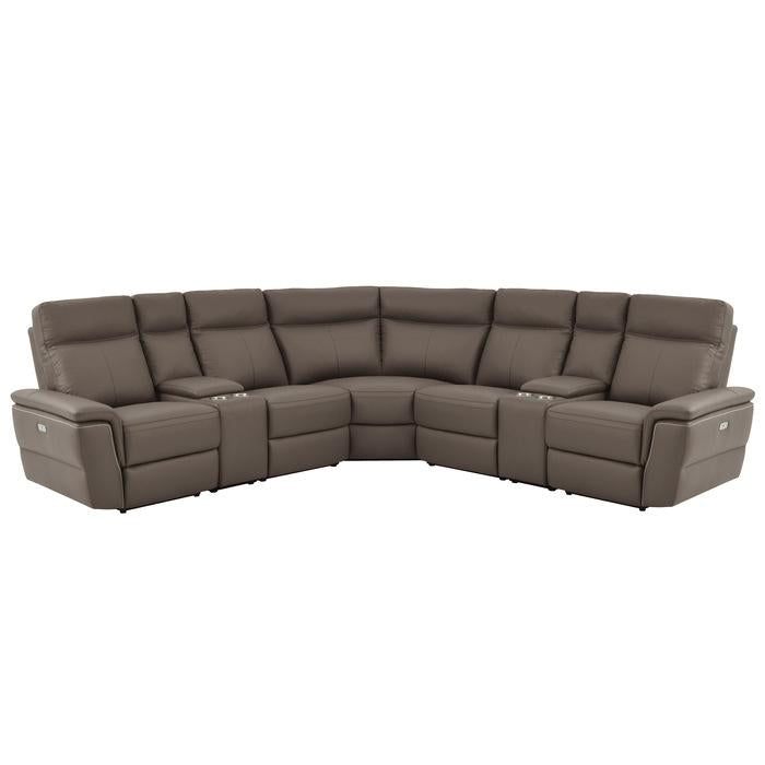 83087C - (7)7-Piece Modular Power Reclining Sectional