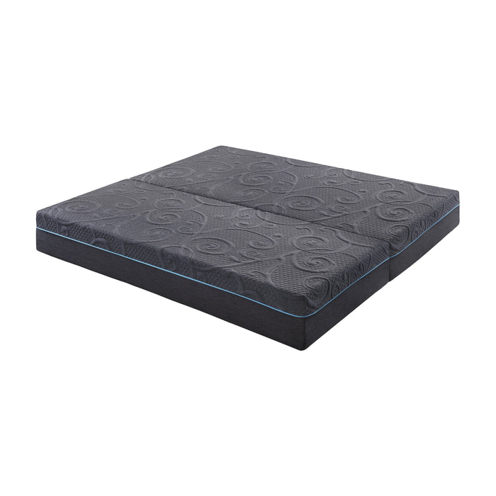 Mira-11" Split Eastern King Gel-Infused Memory Foam Hybrid Mattress(2-Piece) image