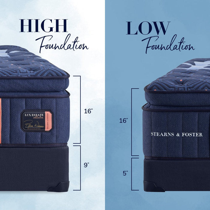 Stearns & Foster Lux Estate Medium Euro Pillowtop