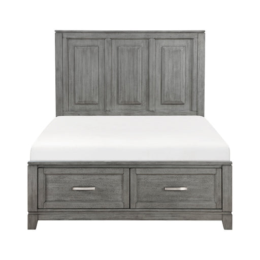 Garretson Full Platform Bed with Footboard Storage image