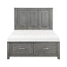 Garretson Full Platform Bed with Footboard Storage image