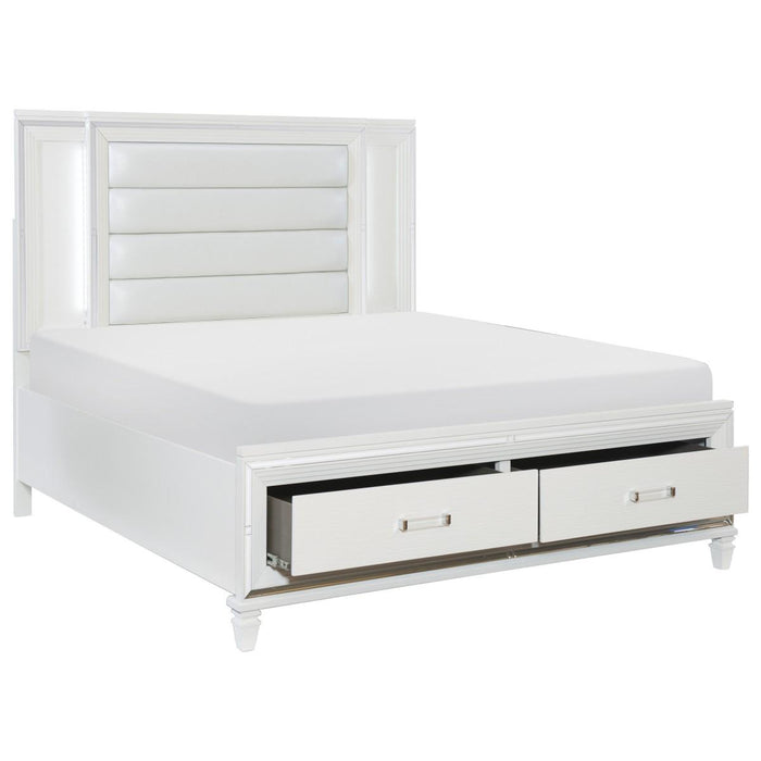 Tamsin Bed Set White & Gray