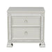 Bevelle 2 Drawer Nightstand in Silver 1958-4 image