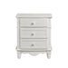 Clementine 3 Drawer Night Stand in White B1799-4 image