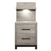 1577-4P-Bedroom (2) Night Stand with Wall Panel image
