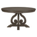 Toulon Round Dining Table in Dark Pewter 5438-54 image