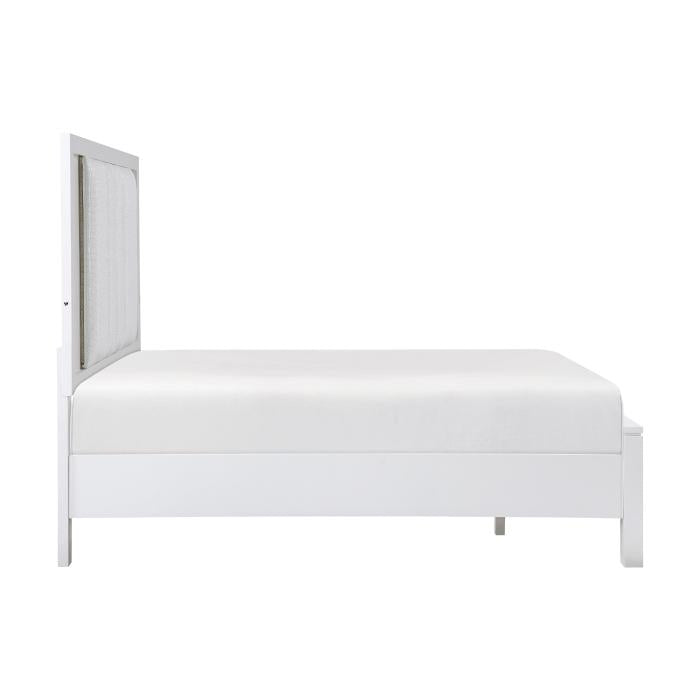 Prism (3) California King Platform Bed with Footboard Storage