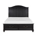 Herman (3) Queen Platform Bed with Footboard Storage image