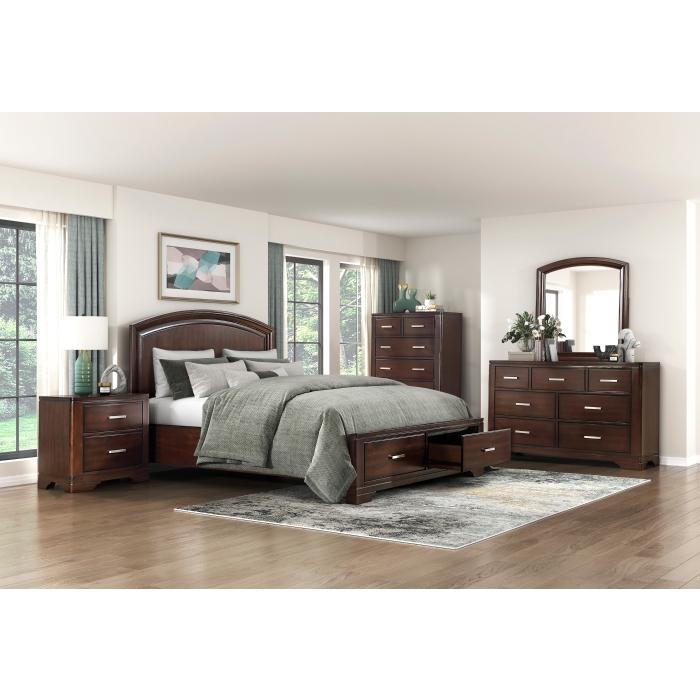 1520CHK-1EK-Bedroom (3) Eastern King Platform Bed with Footboard Storage