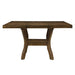 5712-54 - (2) Dining Table w/18" Butterfly Leaf, Mindy Veneer image
