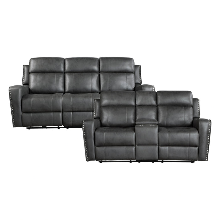 Kellen-2pc Set: Sofa, Love (Power) image