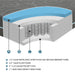 Mira-8" Gel-Infused Memory Foam Hybrid Mattress Display Cube image